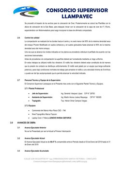CONSORCIO SUPERVISOR 
LLAMPAYEC 
 
 
CALLE LOS DULANTOS N° 144 URBANIZACION SANTA VICTORIA - CHICLAYO 
Consorciosupervisorlla