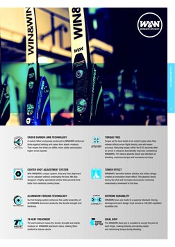 7
www.win-archery.com
ALUMINIUM FORGING TECHNOLOGY
Our hot forging system enhances the useful properties of 
all WIN&WIN alum