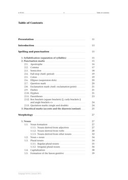 © FUOC
5
Table of contents
Language Service, January 2013
Table of Contents
Presentation
....................................