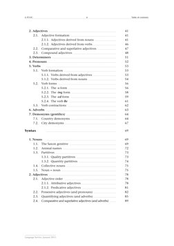 © FUOC
6
Table of contents
Language Service, January 2013
2. Adjectives
.....................................................