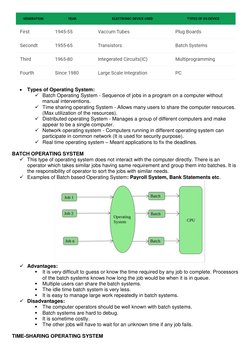 Overview of Operating Systems | PDF | Operating System | Input/Output