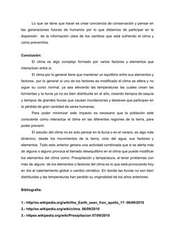 Lo que se tiene que hacer es crear conciencia de conservación y pensar en
 
 
 
 
 
 
 
 
 
 
  
 
 
las generaciones futuras