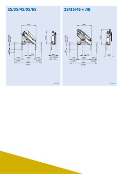 2S/3S/4S/5S/6S
2S/3S/4S + JIB
2S/3S/4S/5S/6S
2S/3S/4S + JIB
5050
(5700)
1500
2300
1250
(1900)
(1500)
2485
270
2375
500
max 11