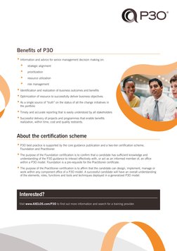 Portfolio, Programme and Project Offices P3O: Key Capabilities | PDF ...