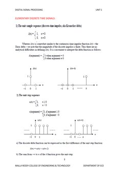 DSP Lecture Notes for B.Tech ECE | PDF | Discrete Fourier Transform ...
