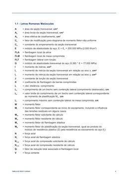 Tabela de Cargas para Vigas Metálicas | PDF | Flambagem | Flexão
