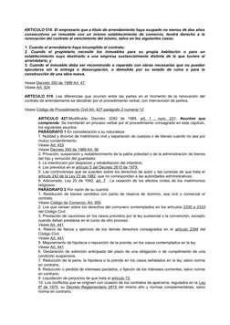 ARTICULO 518. El empresario que a título de arrendamiento haya ocupado no menos de dos años
consecutivos un inmueble con un m