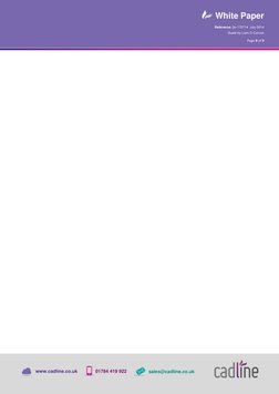 White Paper  
Reference: [lo-170714  July 2014 
Guide by Liam O Connor