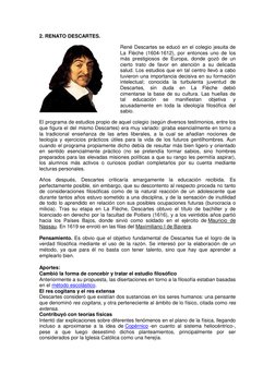 2. RENATO DESCARTES. (http://www.monografias.com/trabajos14/aristot-descartes/aristot-descartes.shtml#DESCART) 
René Descarte