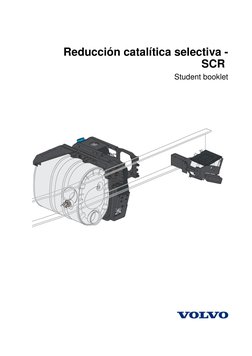  
 
 
 
Reducción catalítica selectiva -
SCR 
Student booklet
