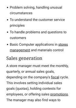 Problem solving, handling unusual
circumstances
To understand the customer service
principles
To handle problems and question