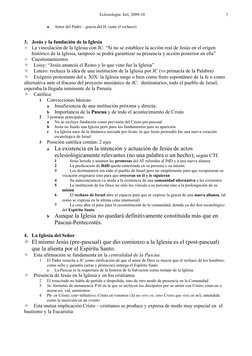 Eclesiología: Irel, 2009-10
a
Amor del Padre – gracia del H, (ante el rechazo)
3. Jesús y la fundación de la Iglesia 
La vin