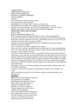 ARMANA PILIU. 
AMRI RADARA PILIU SON, 
MARI NARYA BARBITON 
MADARA ANAPHAX SARPEDON 
ANDALA HRILIU. 
Tradução: 
Eu sou a pros