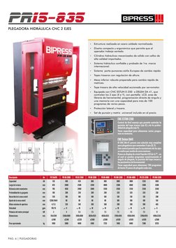 Un
kN 
mm
mm
mm
mm
mm
mm
gpm
kW
mm
kg
Descripción
Capacidad
Largo de la mesa
Distancia entre montantes
Profundidad de la garg