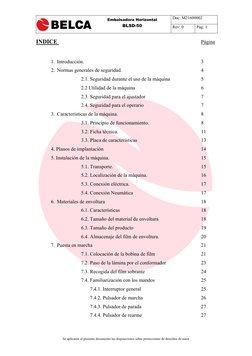 Doc: M21600002 
 
Rev: 0 
Pág: 1 
 
Se aplicarán al presente documento las disposiciones sobre protecciones de derechos de au