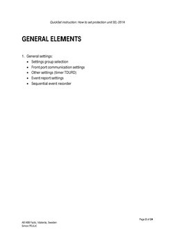 Sel Quick Set SEL-351A QuickSet Setup Guide | PDF | Electrical Engineering ...