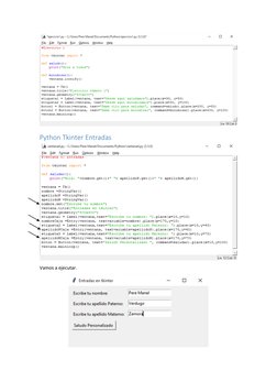 Introducción a Tkinter en Python | PDF | Ventana (informática) | Python ...