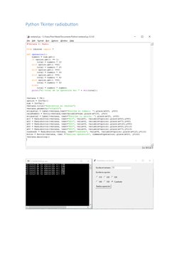 Introducción a Tkinter en Python | PDF | Ventana (informática) | Python ...