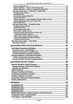 QuickLOAD INTERIOR BALLISTICS PROGRAM 
Save Cartridge File as…...............................................................