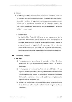 [Informe Final de Prácticas Pre-Profesionales I] | Universidad César Vallejo – Sede Chimbote 
 
 
 
Práctica Pre-Profesional