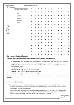 Colegio el Carmelo                                Ciencias Sociales 1ro sec 
     AÑO 
 
     LUSTRO 
 
G 
 
A 
 
T 
 
C 
 
U