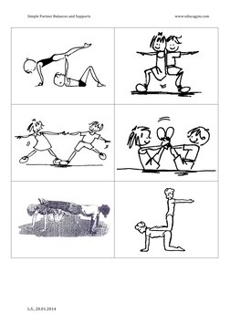 Simple Partner Balances in Gymnastics | PDF | Leisure