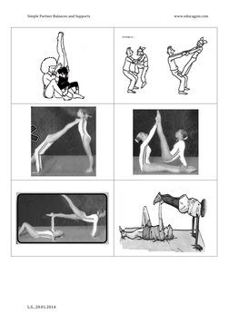 Simple Partner Balances in Gymnastics | PDF | Leisure