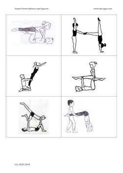 Simple Partner Balances in Gymnastics | PDF | Leisure