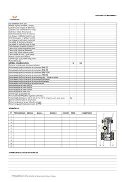 Pl.PE102208Z.OyM.12.03 Rev.0_Cartilla de Mantenimiento Vehículos Pesados
DEPARTAMENTO DE MANTENIMIENTO
Insp paralelis