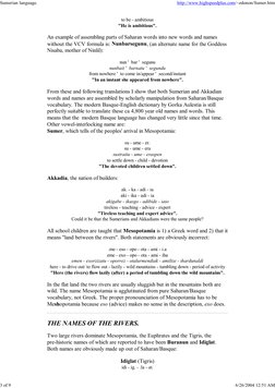 Origins of the Sumerian Language | PDF