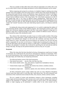 There are a number of other effects that can be achieved, particularly con sordino, that is, the 
use of a mute which is fixe