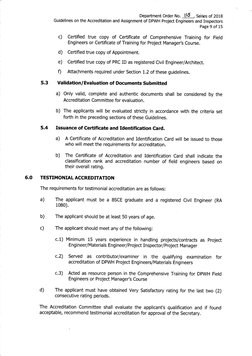 DPWH Project Engineer Accreditation Guidelines | PDF | Engineer ...