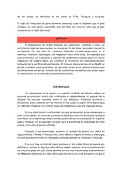 de los países: es deficitaria en los casos de Chile, Paraguay y Uruguay. 
 
El caso de Venezuela es particularmente destacado