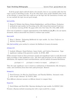 Topic Modeling Bibliography
Quentin Pleple, qpleple@ucsd.edu
If all the people asked could tell which is the intruder, then w