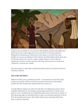 ¿Alguna vez has estado en una situación abrumadora, donde quizá sabías que 
tenías que hacer o decir algo pero no era tan fác