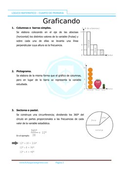 Estadística para Cuarto de Primaria | PDF | Significado aritmetico ...