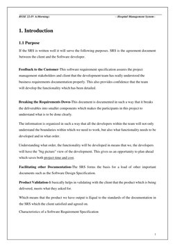 SRS for Hospital Management System | PDF | Computer Network | Software ...