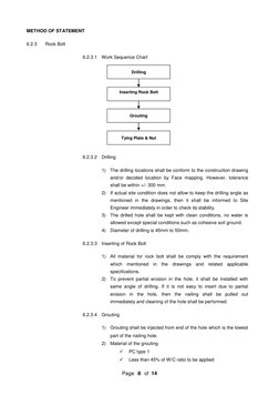 Slope Protection Method Statement | PDF | Concrete | Engineering