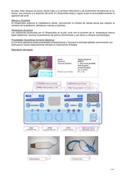 2 de 7 
de sebo. Este, bloquea los poros, dando lugar a un porceso inflamatorio y de proliferación de bacterias en su 
interi