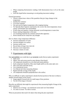 ATP Notes - IGCSE Physics | PDF | Compass | Lens (Optics)