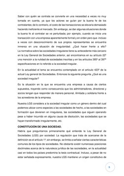 5 
Saber con quién se contrata se convierte en una necesidad a veces no muy 
tomada en cuenta, ya que los actores se guían