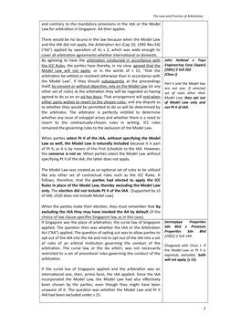 The Law and Practice of Arbitration
and contrary to the mandatory provisions in the IAA or the Model
Law for arbitraton in Si