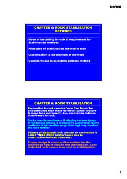 2/10/2015
2/10/2015
2/10/2015
2/10/2015
1111
CHAPTER 6: ROCK STABILISATION 
CHAPTER 6: ROCK STABILISATION 
METHODS
METHODS
Mo