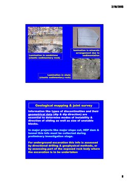 2/10/2015
2/10/2015
2/10/2015
2/10/2015
8888
Lamination in sandstone 
Lamination in sandstone 
(clastic sedimentary rock)
(cl