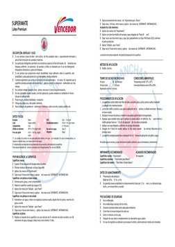 SUPERMATE  
Látex Premium   
 
 
DESCRIPCIÓN, VENTAJAS Y USOS 
 
Es una pintura