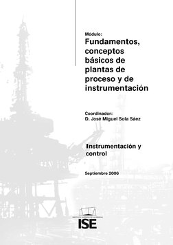 Módulo:  
Fundamentos, 
conceptos 
básicos de 
plantas de 
proceso y de 
instrumentación 
 
 
Coordinador: 
D. José Miguel So