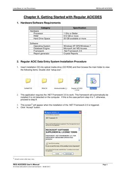 Regular ACICDES User Manual | PDF | Computer File | Password
