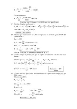 €
22
,
222
000
.9
2
400
000
.
10
2
2
2
=
⋅
=
⋅
=
Df
n
C
I
 
 
Del capital tercero: 
€
67
,
666
000
.9
400
000
.
15
3
3
3
=
⋅