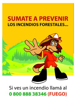 Jornadas de prevención de incendios de montes y pastizales desde las escuelas primarias
5
