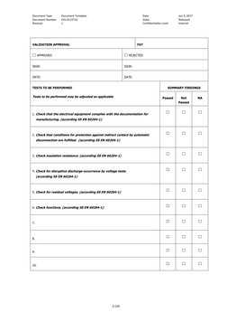 Factory Acceptance Test Template | PDF | Programmable Logic Controller ...